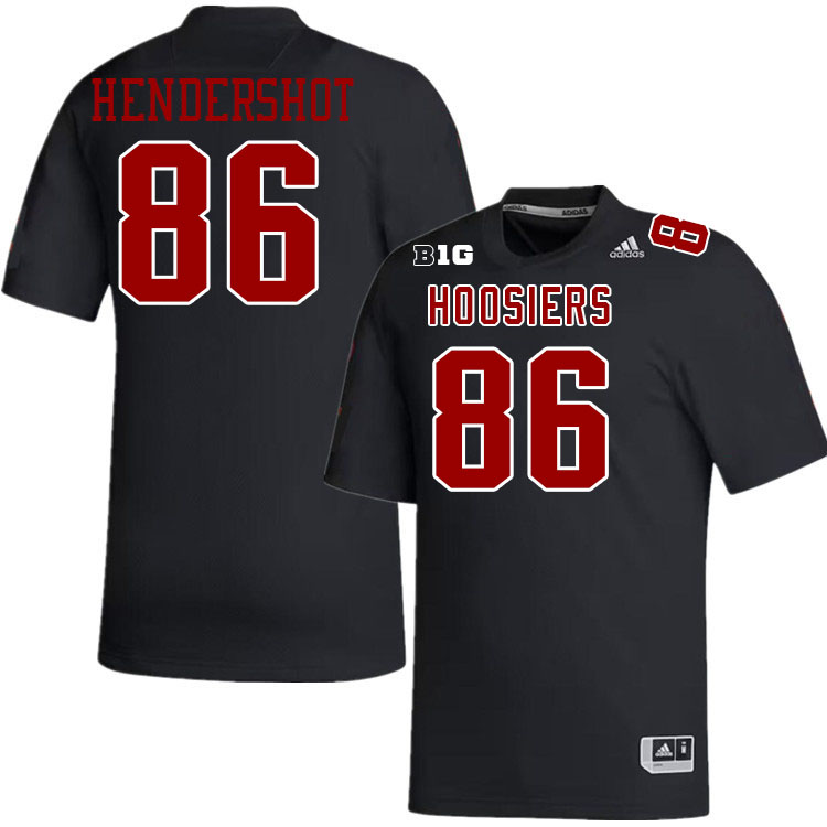 #86 Peyton Hendershot Indiana Hoosiers Football Jeresys College Apparels,Uniforms Stitched-Black